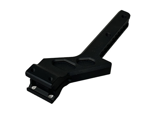 Transforme facilement ta crosse pliable en crosse fixe avec l'adaptateur Fixed Stock Adapter de CHISEL MACHINING, idéal pour les états restrictifs.